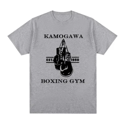 100 Cotton TShirt Anime Hajime No Ippo TShirts Classic Kamogawa Boxing Gym Men women T Shirts.jpg 640x640 5 - Hajime no Ippo Merch