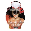 3D Anime Hajime No Ippo Printing Hoodies Manga The Fighting Makunouchi Ippo Graphic Pullover Fashion Hooded 1 - Hajime no Ippo Merch