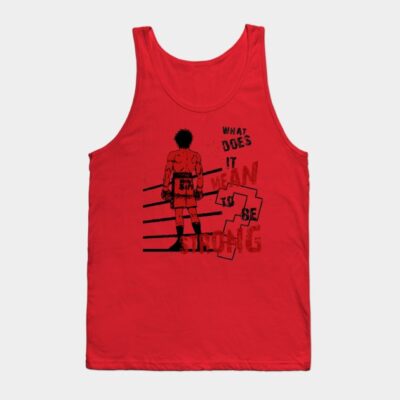 Ippo The Boxer What Does It Mean To Be Strong Tank Top Official Hajime no Ippo Merch