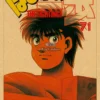 A3 A4 Kraft Paper Poster Anime Retro Hajime No Ippo Poster Ippo Makunouchi Wall Sticker Cafe 44 - Hajime no Ippo Merch