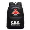 Anime Hajime No Ippo KGB Backpack Dropshipping School Backpack Mamoru Takamura Comics Manga Kids School Bags - Hajime no Ippo Merch