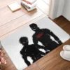 Black Takamura Bathroom Non Slip Carpet Hajime no Ippo Bedroom Mat Welcome Doormat Home Decoration Rug - Hajime no Ippo Merch