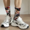 Colorful Women Men Hajime No Ippo Crew Socks Merch Soccer Socks Super Soft Best Gifts 3 - Hajime no Ippo Merch