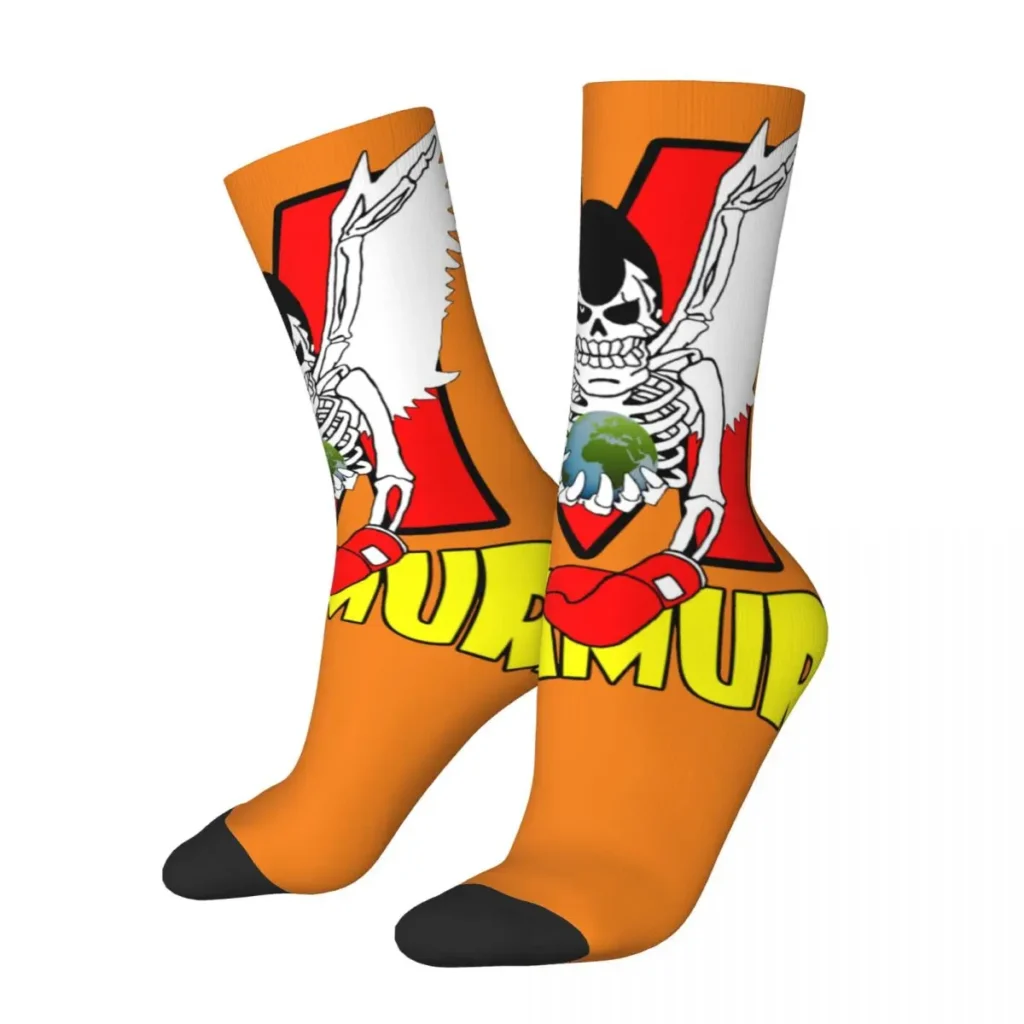 Funny Crazy compression Sock for Men Hajime No Ippo Takamura Hip Hop Harajuku Anime Manga Happy - Hajime no Ippo Merch