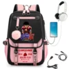 Hajime No Ippo Anime High School Girls Backpack School Bags for Teenage Girls Makunouchi Takamura KGB 4 - Hajime no Ippo Merch