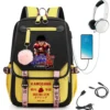 Hajime No Ippo Anime High School Girls Backpack School Bags for Teenage Girls Makunouchi Takamura KGB 5 - Hajime no Ippo Merch