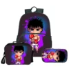 Hajime No Ippo Backpacks with Pencil Bags Waterproof Anime Shoulders Bags Funny Cartoon School Bags Teenager 4 - Hajime no Ippo Merch