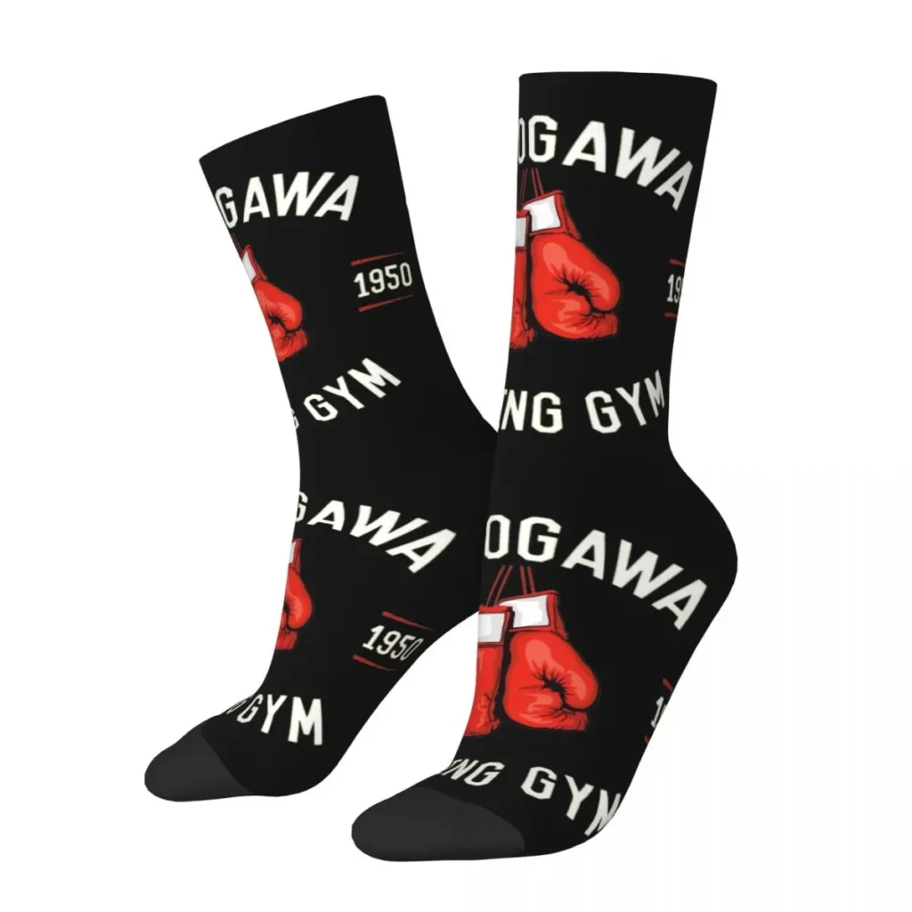 Hajime No Ippo KBG Anime Manga Socks Men s Women s Polyester Funny Happy Socks Harajuku - Hajime no Ippo Merch