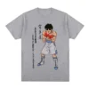 Hajime no Ippo KBG Boxing Gym Anime Vintage T shirt Makunouchi Ippo Cotton Men T shirt.jpg 640x640 1 - Hajime no Ippo Merch