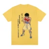 Hajime no Ippo KBG Boxing Gym Anime Vintage T shirt Makunouchi Ippo Cotton Men T shirt.jpg 640x640 4 - Hajime no Ippo Merch