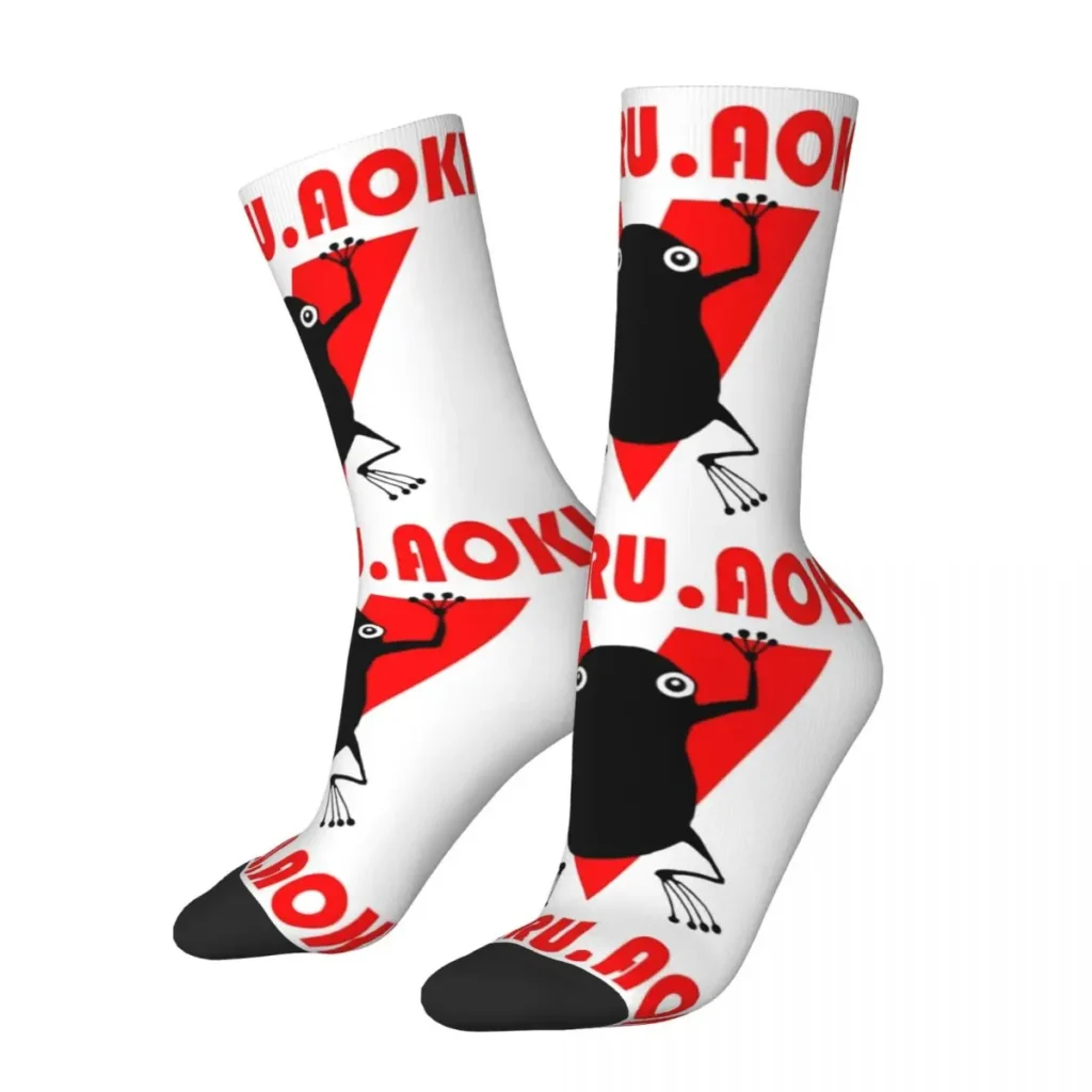 Happy Funny Men s Socks Harajuku Hajime No Ippo Anime Sock Aoki High Quality Women Socks - Hajime no Ippo Merch