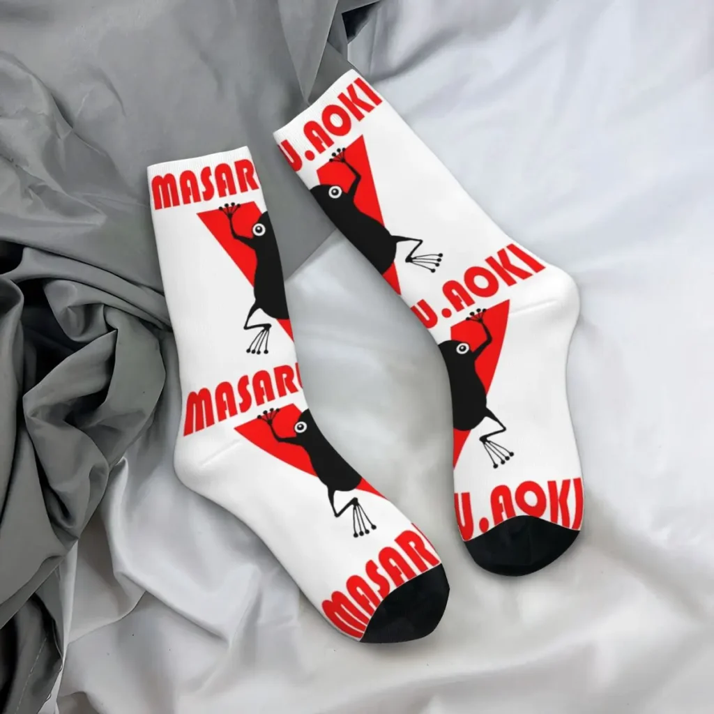 Happy Funny Men s Socks Harajuku Hajime No Ippo Anime Sock Aoki High Quality Women Socks 2 - Hajime no Ippo Merch