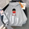 Hot Anime Hajime no Ippo Hoodies Loose Fleece Hoodie Cartoon The Fighting Chibi Ippo Pullovers Sweatshirt - Hajime no Ippo Merch