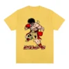 Makunouchi Ippo 90s Summer Fashion Hajime no Ippo Vintage T shirt Boxing Gym Cotton Men T.jpg 640x640 4 - Hajime no Ippo Merch