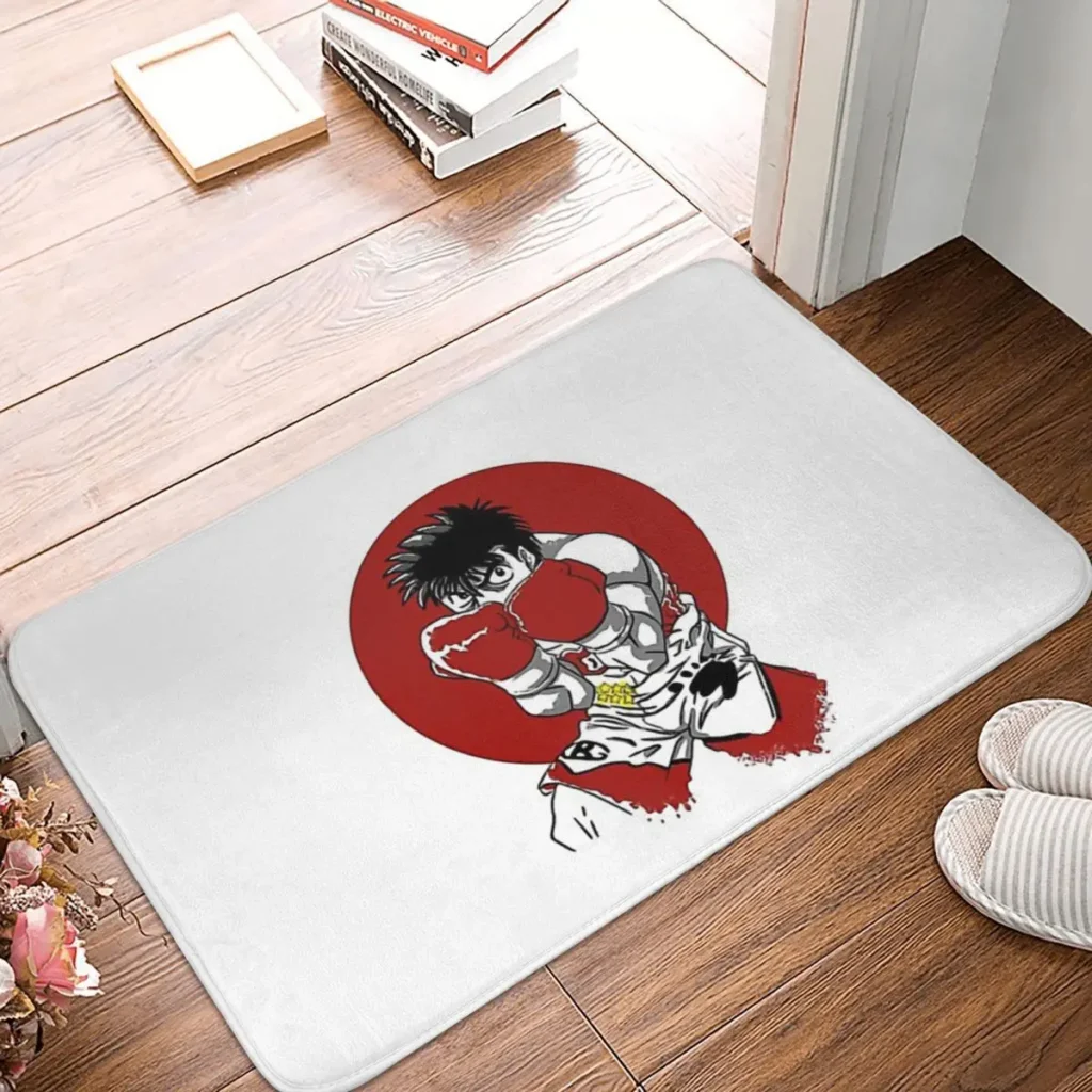 Makunouchi Kitchen Non Slip Carpet Hajime no Ippo Bedroom Mat Welcome Doormat Home Decor Rug - Hajime no Ippo Merch