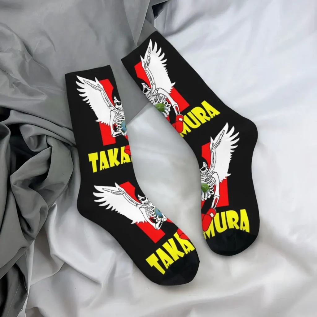 Winter Warm Hip hop Women Men Hajime No Ippo Takamura Socks Breathable Football Socks 2 - Hajime no Ippo Merch