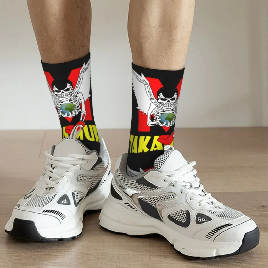 Winter Warm Hip hop Women Men Hajime No Ippo Takamura Socks Breathable Football Socks 3 - Hajime no Ippo Merch