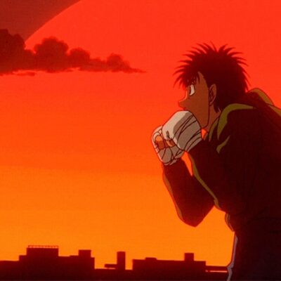 Hajime No Ippo Sunset Tote Bag Official Hajime no Ippo Merch