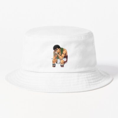 Hajime No Ippo  Serious Ippo Bucket Hat Official Hajime no Ippo Merch