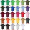 t shirt color chart 1 - Hajime no Ippo Merch