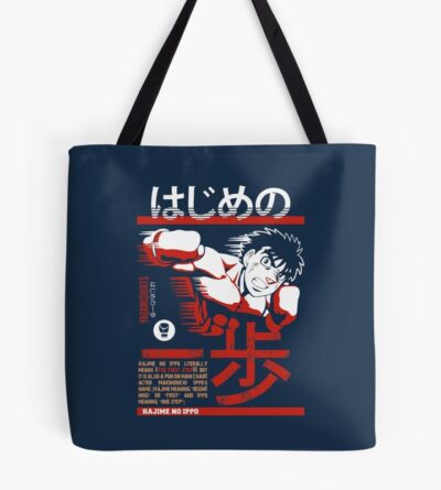 Hajime No Ippo  Ippo Makunouchi Tote Bag Official Hajime no Ippo Merch