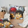 Hajime No Ippo Throw Pillow Official Hajime no Ippo Merch