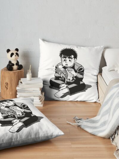 Makunouchi Ippo Throw Pillow Official Hajime no Ippo Merch