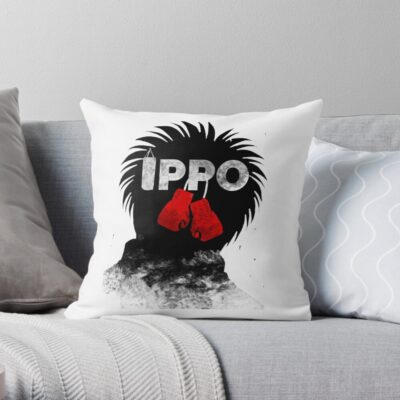 Hajime No Ippo Fanart Throw Pillow Official Hajime no Ippo Merch