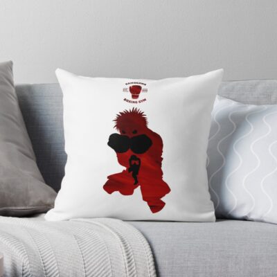 Ippo Makunouchi - Hajime No Ippo Throw Pillow Official Hajime no Ippo Merch