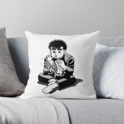 Makunouchi Ippo Throw Pillow Official Hajime no Ippo Merch