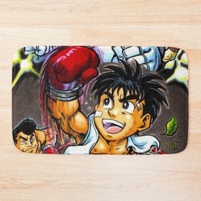 Hajime No Ippo Bath Mat Official Hajime no Ippo Merch