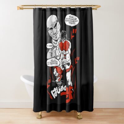 Hajime No Fanfic Ippo  (1) Shower Curtain Official Hajime no Ippo Merch