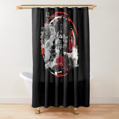 Classic Sports Funny Gifts Men Shower Curtain Official Hajime no Ippo Merch