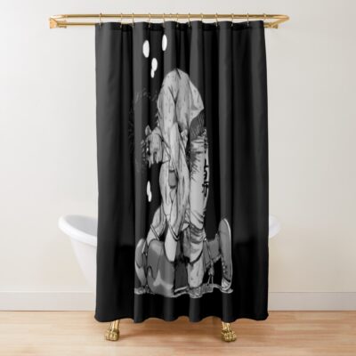 Hajime No Fanfic Ippo - Ippo Makunouchi Down Shower Curtain Official Hajime no Ippo Merch