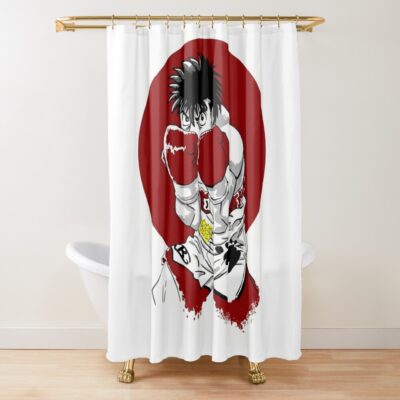 Hajime No Ippo Shower Curtain Official Hajime no Ippo Merch