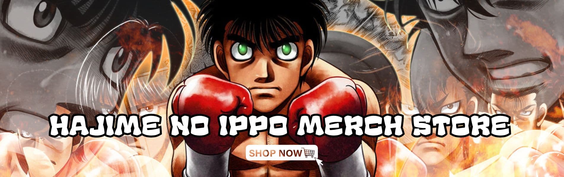 HAJIME NO IPPO MERCH STORE banner