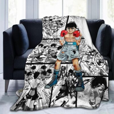 Hajime no Ippo Makunouchi Retro Blanket